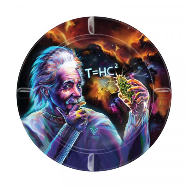 Popelník plechový Einstein THC Black Hole